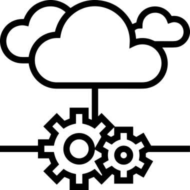 PNG biçiminde bulut depolama simgesi şeffaf arkaplan tasarımı ile dijital sunucu güvenli dosya eşzamanlama sunucu yönetimi ve modern web veya mobil kullanıcı arayüzü uygulamaları için ideal