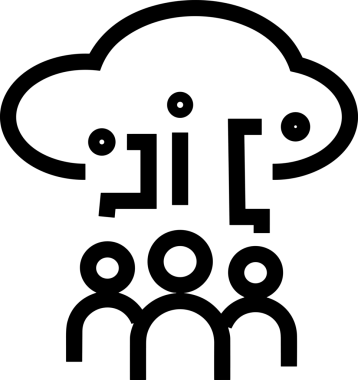 PNG biçiminde bulut depolama simgesi şeffaf arkaplan tasarımı ile dijital sunucu güvenli dosya eşzamanlama sunucu yönetimi ve modern web veya mobil kullanıcı arayüzü uygulamaları için ideal