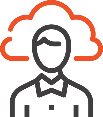 PNG biçiminde bulut depolama simgesi şeffaf arkaplan tasarımı ile dijital sunucu güvenli dosya eşzamanlama sunucu yönetimi ve modern web veya mobil kullanıcı arayüzü uygulamaları için ideal