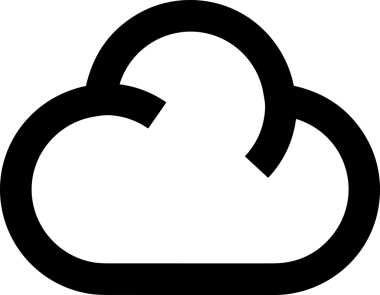 PNG biçiminde bulut depolama simgesi şeffaf arkaplan tasarımı ile dijital sunucu güvenli dosya eşzamanlama sunucu yönetimi ve modern web veya mobil kullanıcı arayüzü uygulamaları için ideal