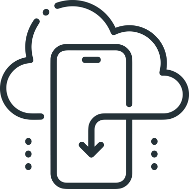 PNG biçiminde bulut depolama simgesi şeffaf arkaplan tasarımı ile dijital sunucu güvenli dosya eşzamanlama sunucu yönetimi ve modern web veya mobil kullanıcı arayüzü uygulamaları için ideal