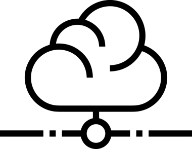 PNG biçiminde bulut depolama simgesi şeffaf arkaplan tasarımı ile dijital sunucu güvenli dosya eşzamanlama sunucu yönetimi ve modern web veya mobil kullanıcı arayüzü uygulamaları için ideal