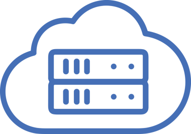 PNG biçiminde bulut depolama simgesi şeffaf arkaplan tasarımı ile dijital sunucu güvenli dosya eşzamanlama sunucu yönetimi ve modern web veya mobil kullanıcı arayüzü uygulamaları için ideal