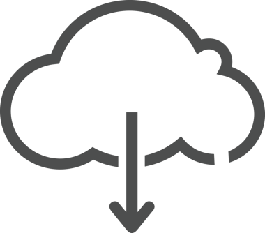 PNG biçiminde bulut depolama simgesi şeffaf arkaplan tasarımı ile dijital sunucu güvenli dosya eşzamanlama sunucu yönetimi ve modern web veya mobil kullanıcı arayüzü uygulamaları için ideal