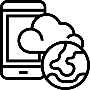 PNG biçiminde bulut depolama simgesi şeffaf arkaplan tasarımı ile dijital sunucu güvenli dosya eşzamanlama sunucu yönetimi ve modern web veya mobil kullanıcı arayüzü uygulamaları için ideal