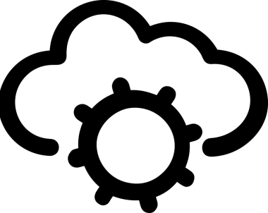 PNG biçiminde bulut depolama simgesi şeffaf arkaplan tasarımı ile dijital sunucu güvenli dosya eşzamanlama sunucu yönetimi ve modern web veya mobil kullanıcı arayüzü uygulamaları için ideal
