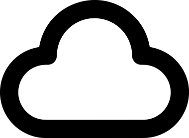 PNG biçiminde bulut depolama simgesi şeffaf arkaplan tasarımı ile dijital sunucu güvenli dosya eşzamanlama sunucu yönetimi ve modern web veya mobil kullanıcı arayüzü uygulamaları için ideal