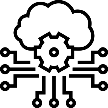 PNG biçiminde bulut depolama simgesi şeffaf arkaplan tasarımı ile dijital sunucu güvenli dosya eşzamanlama sunucu yönetimi ve modern web veya mobil kullanıcı arayüzü uygulamaları için ideal