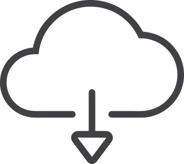 PNG biçiminde bulut depolama simgesi şeffaf arkaplan tasarımı ile dijital sunucu güvenli dosya eşzamanlama sunucu yönetimi ve modern web veya mobil kullanıcı arayüzü uygulamaları için ideal