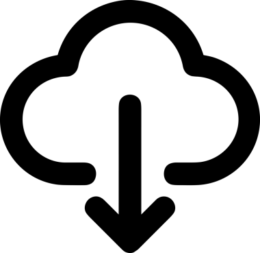 PNG biçiminde bulut depolama simgesi şeffaf arkaplan tasarımı ile dijital sunucu güvenli dosya eşzamanlama sunucu yönetimi ve modern web veya mobil kullanıcı arayüzü uygulamaları için ideal