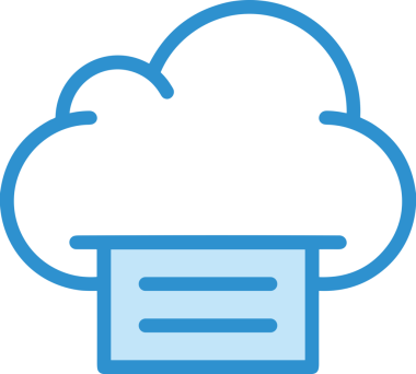 PNG biçiminde bulut depolama simgesi şeffaf arkaplan tasarımı ile dijital sunucu güvenli dosya eşzamanlama sunucu yönetimi ve modern web veya mobil kullanıcı arayüzü uygulamaları için ideal