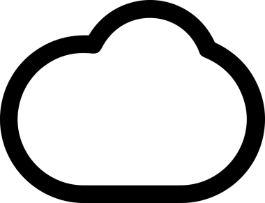 PNG biçiminde bulut depolama simgesi şeffaf arkaplan tasarımı ile dijital sunucu güvenli dosya eşzamanlama sunucu yönetimi ve modern web veya mobil kullanıcı arayüzü uygulamaları için ideal