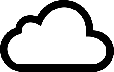 PNG biçiminde bulut depolama simgesi şeffaf arkaplan tasarımı ile dijital sunucu güvenli dosya eşzamanlama sunucu yönetimi ve modern web veya mobil kullanıcı arayüzü uygulamaları için ideal