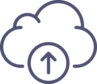 PNG biçiminde bulut depolama simgesi şeffaf arkaplan tasarımı ile dijital sunucu güvenli dosya eşzamanlama sunucu yönetimi ve modern web veya mobil kullanıcı arayüzü uygulamaları için ideal