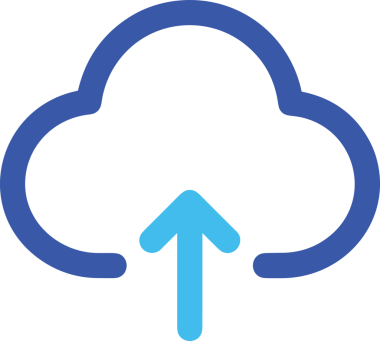 PNG biçiminde bulut depolama simgesi şeffaf arkaplan tasarımı ile dijital sunucu güvenli dosya eşzamanlama sunucu yönetimi ve modern web veya mobil kullanıcı arayüzü uygulamaları için ideal