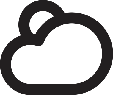 PNG biçiminde bulut depolama simgesi şeffaf arkaplan tasarımı ile dijital sunucu güvenli dosya eşzamanlama sunucu yönetimi ve modern web veya mobil kullanıcı arayüzü uygulamaları için ideal