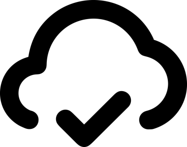 PNG biçiminde bulut depolama simgesi şeffaf arkaplan tasarımı ile dijital sunucu güvenli dosya eşzamanlama sunucu yönetimi ve modern web veya mobil kullanıcı arayüzü uygulamaları için ideal