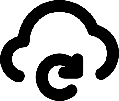 PNG biçiminde bulut depolama simgesi şeffaf arkaplan tasarımı ile dijital sunucu güvenli dosya eşzamanlama sunucu yönetimi ve modern web veya mobil kullanıcı arayüzü uygulamaları için ideal