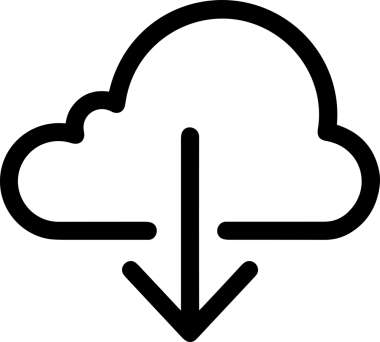PNG biçiminde bulut depolama simgesi şeffaf arkaplan tasarımı ile dijital sunucu güvenli dosya eşzamanlama sunucu yönetimi ve modern web veya mobil kullanıcı arayüzü uygulamaları için ideal