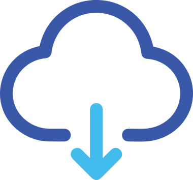 PNG biçiminde bulut depolama simgesi şeffaf arkaplan tasarımı ile dijital sunucu güvenli dosya eşzamanlama sunucu yönetimi ve modern web veya mobil kullanıcı arayüzü uygulamaları için ideal