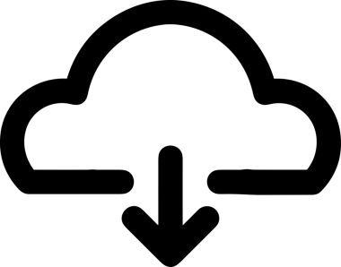 PNG biçiminde bulut depolama simgesi şeffaf arkaplan tasarımı ile dijital sunucu güvenli dosya eşzamanlama sunucu yönetimi ve modern web veya mobil kullanıcı arayüzü uygulamaları için ideal