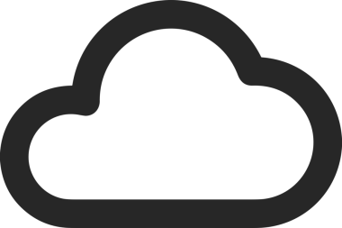 PNG biçiminde bulut depolama simgesi şeffaf arkaplan tasarımı ile dijital sunucu güvenli dosya eşzamanlama sunucu yönetimi ve modern web veya mobil kullanıcı arayüzü uygulamaları için ideal