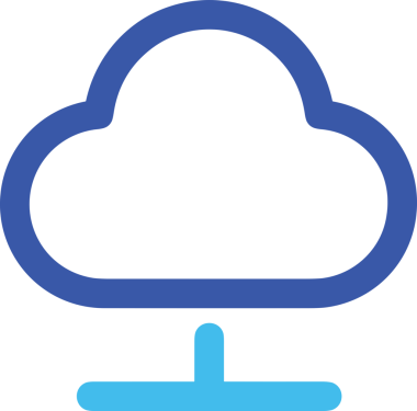 PNG biçiminde bulut depolama simgesi şeffaf arkaplan tasarımı ile dijital sunucu güvenli dosya eşzamanlama sunucu yönetimi ve modern web veya mobil kullanıcı arayüzü uygulamaları için ideal
