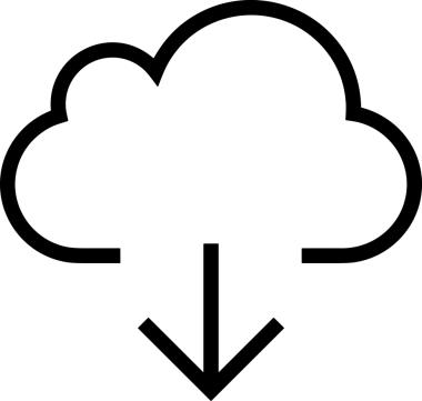 PNG biçiminde bulut depolama simgesi şeffaf arkaplan tasarımı ile dijital sunucu güvenli dosya eşzamanlama sunucu yönetimi ve modern web veya mobil kullanıcı arayüzü uygulamaları için ideal