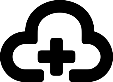 PNG biçiminde bulut depolama simgesi şeffaf arkaplan tasarımı ile dijital sunucu güvenli dosya eşzamanlama sunucu yönetimi ve modern web veya mobil kullanıcı arayüzü uygulamaları için ideal