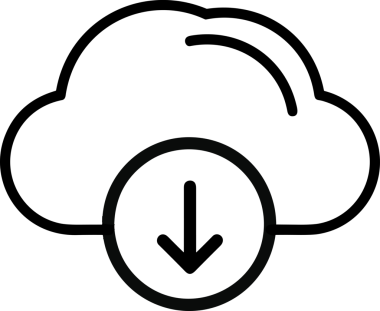 PNG biçiminde bulut depolama simgesi şeffaf arkaplan tasarımı ile dijital sunucu güvenli dosya eşzamanlama sunucu yönetimi ve modern web veya mobil kullanıcı arayüzü uygulamaları için ideal