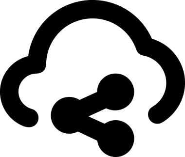 PNG biçiminde bulut depolama simgesi şeffaf arkaplan tasarımı ile dijital sunucu güvenli dosya eşzamanlama sunucu yönetimi ve modern web veya mobil kullanıcı arayüzü uygulamaları için ideal