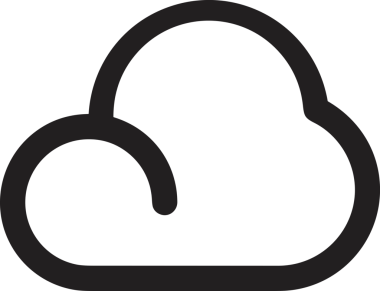 PNG biçiminde bulut depolama simgesi şeffaf arkaplan tasarımı ile dijital sunucu güvenli dosya eşzamanlama sunucu yönetimi ve modern web veya mobil kullanıcı arayüzü uygulamaları için ideal