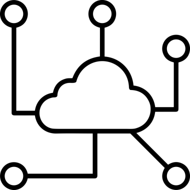 PNG biçiminde bulut depolama simgesi şeffaf arkaplan tasarımı ile dijital sunucu güvenli dosya eşzamanlama sunucu yönetimi ve modern web veya mobil kullanıcı arayüzü uygulamaları için ideal