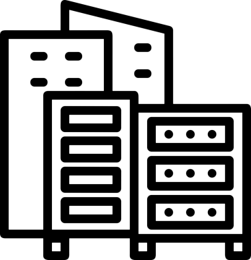 PNG biçiminde bulut depolama simgesi şeffaf arkaplan tasarımı ile dijital sunucu güvenli dosya eşzamanlama sunucu yönetimi ve modern web veya mobil kullanıcı arayüzü uygulamaları için ideal