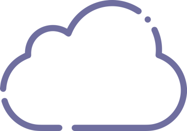 PNG biçiminde bulut depolama simgesi şeffaf arkaplan tasarımı ile dijital sunucu güvenli dosya eşzamanlama sunucu yönetimi ve modern web veya mobil kullanıcı arayüzü uygulamaları için ideal