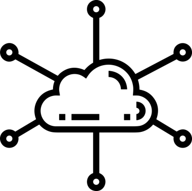 PNG biçiminde bulut depolama simgesi şeffaf arkaplan tasarımı ile dijital sunucu güvenli dosya eşzamanlama sunucu yönetimi ve modern web veya mobil kullanıcı arayüzü uygulamaları için ideal