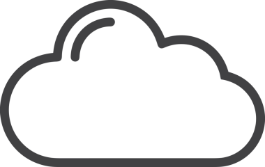 PNG biçiminde bulut depolama simgesi şeffaf arkaplan tasarımı ile dijital sunucu güvenli dosya eşzamanlama sunucu yönetimi ve modern web veya mobil kullanıcı arayüzü uygulamaları için ideal