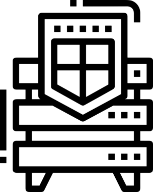 PNG biçiminde bulut depolama simgesi şeffaf arkaplan tasarımı ile dijital sunucu güvenli dosya eşzamanlama sunucu yönetimi ve modern web veya mobil kullanıcı arayüzü uygulamaları için ideal