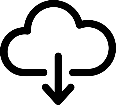 PNG biçiminde bulut depolama simgesi şeffaf arkaplan tasarımı ile dijital sunucu güvenli dosya eşzamanlama sunucu yönetimi ve modern web veya mobil kullanıcı arayüzü uygulamaları için ideal