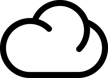 PNG biçiminde bulut depolama simgesi şeffaf arkaplan tasarımı ile dijital sunucu güvenli dosya eşzamanlama sunucu yönetimi ve modern web veya mobil kullanıcı arayüzü uygulamaları için ideal