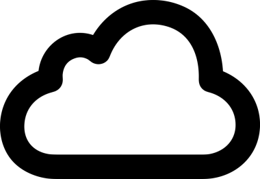 PNG biçiminde bulut depolama simgesi şeffaf arkaplan tasarımı ile dijital sunucu güvenli dosya eşzamanlama sunucu yönetimi ve modern web veya mobil kullanıcı arayüzü uygulamaları için ideal