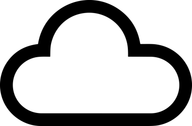 PNG biçiminde bulut depolama simgesi şeffaf arkaplan tasarımı ile dijital sunucu güvenli dosya eşzamanlama sunucu yönetimi ve modern web veya mobil kullanıcı arayüzü uygulamaları için ideal