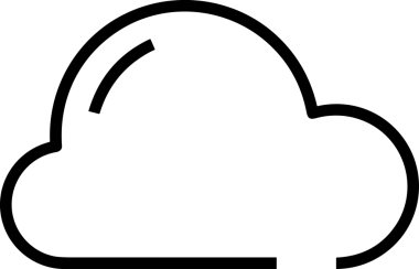 PNG biçiminde bulut depolama simgesi şeffaf arkaplan tasarımı ile dijital sunucu güvenli dosya eşzamanlama sunucu yönetimi ve modern web veya mobil kullanıcı arayüzü uygulamaları için ideal