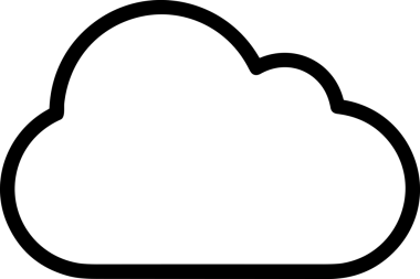PNG biçiminde bulut depolama simgesi şeffaf arkaplan tasarımı ile dijital sunucu güvenli dosya eşzamanlama sunucu yönetimi ve modern web veya mobil kullanıcı arayüzü uygulamaları için ideal