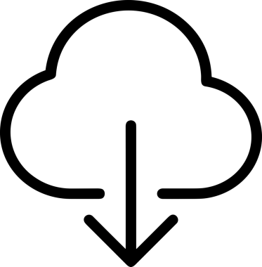 PNG biçiminde bulut depolama simgesi şeffaf arkaplan tasarımı ile dijital sunucu güvenli dosya eşzamanlama sunucu yönetimi ve modern web veya mobil kullanıcı arayüzü uygulamaları için ideal