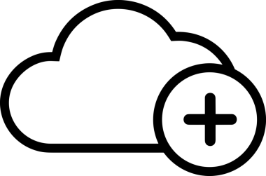 PNG biçiminde bulut depolama simgesi şeffaf arkaplan tasarımı ile dijital sunucu güvenli dosya eşzamanlama sunucu yönetimi ve modern web veya mobil kullanıcı arayüzü uygulamaları için ideal