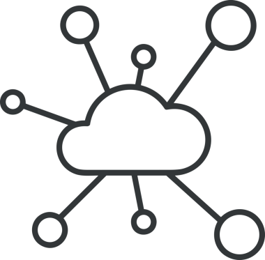 PNG biçiminde bulut depolama simgesi şeffaf arkaplan tasarımı ile dijital sunucu güvenli dosya eşzamanlama sunucu yönetimi ve modern web veya mobil kullanıcı arayüzü uygulamaları için ideal