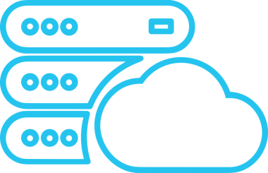 PNG biçiminde bulut depolama simgesi şeffaf arkaplan tasarımı ile dijital sunucu güvenli dosya eşzamanlama sunucu yönetimi ve modern web veya mobil kullanıcı arayüzü uygulamaları için ideal