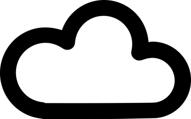 PNG biçiminde bulut depolama simgesi şeffaf arkaplan tasarımı ile dijital sunucu güvenli dosya eşzamanlama sunucu yönetimi ve modern web veya mobil kullanıcı arayüzü uygulamaları için ideal