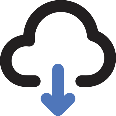 PNG biçiminde bulut depolama simgesi şeffaf arkaplan tasarımı ile dijital sunucu güvenli dosya eşzamanlama sunucu yönetimi ve modern web veya mobil kullanıcı arayüzü uygulamaları için ideal